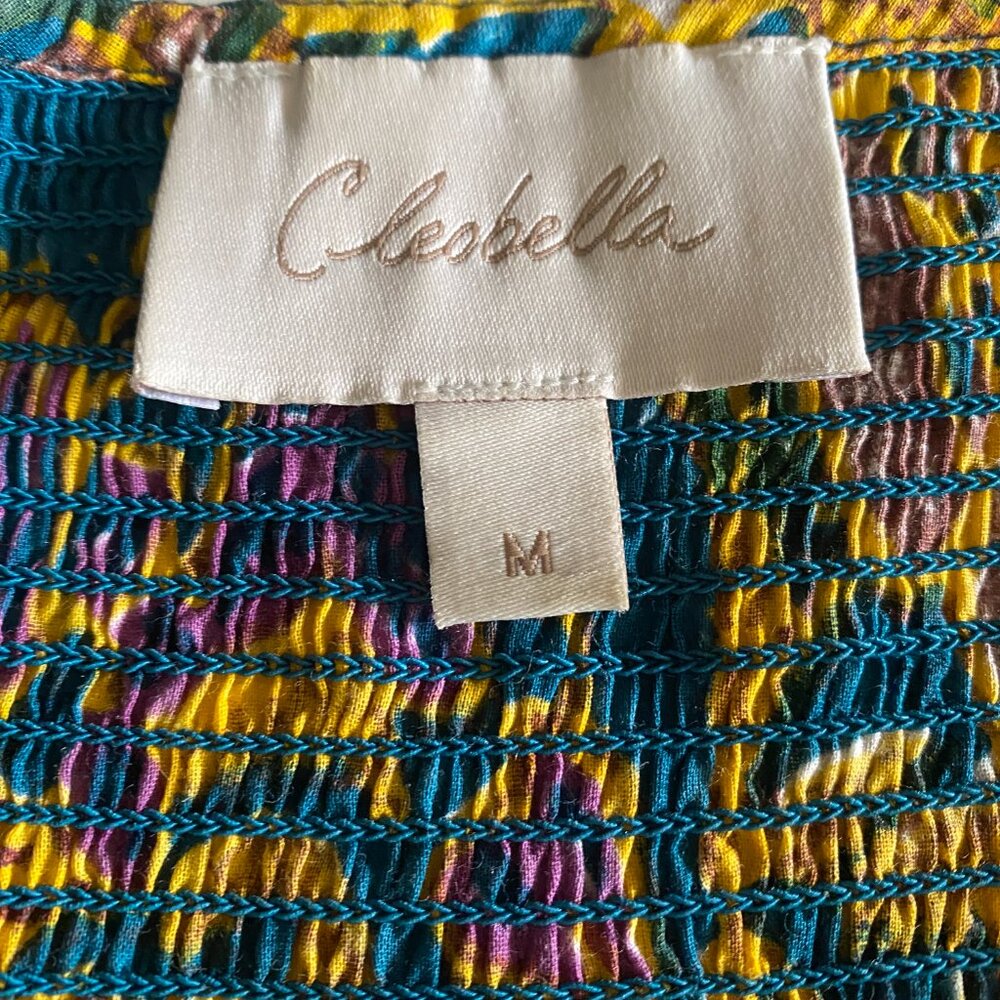 Cleobella Chloe Blouse in Indo Block Print, Size M - Picture 7 of 11